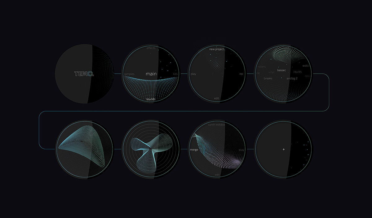 Temo headset，Portable，Wearable device，Musical Instruments，musical composition，headset，
