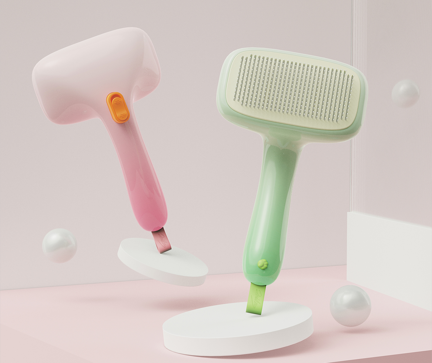 Pet Supplies & Pet，Pet Comb，Time，like a breath of fresh air，Massage beauty，