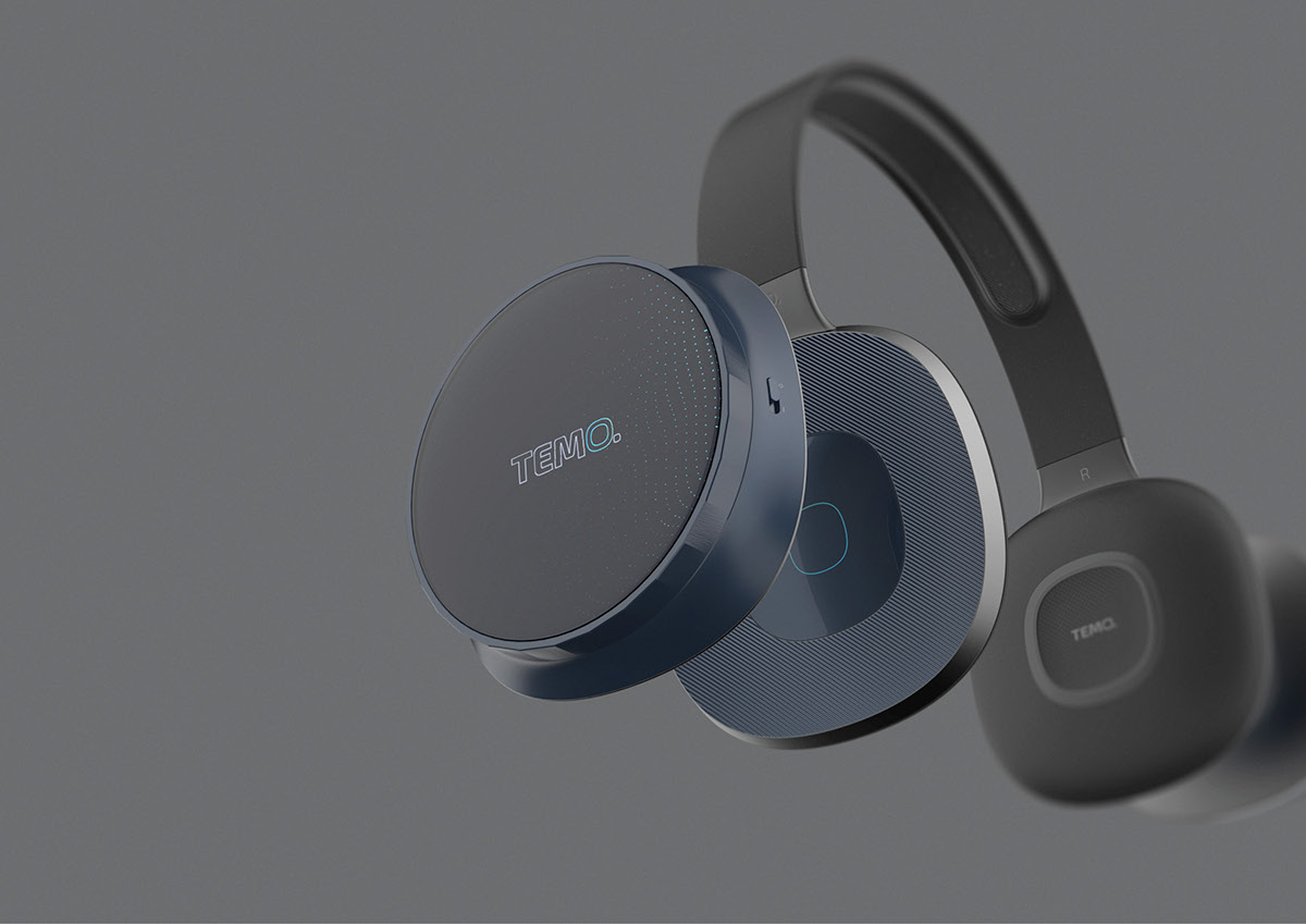 Temo headset，Portable，Wearable device，Musical Instruments，musical composition，headset，