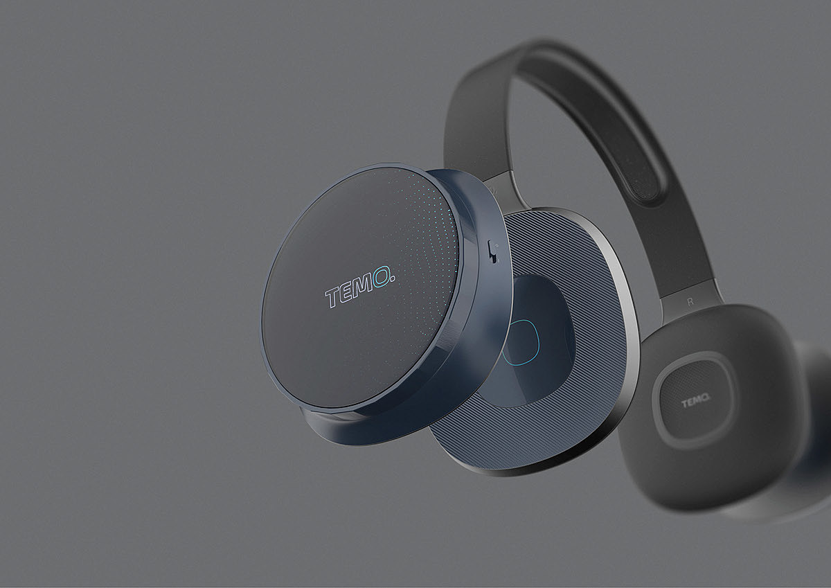 TEMO 耳机，便携，可穿戴式设备，乐器，音乐创作，头戴式耳机，