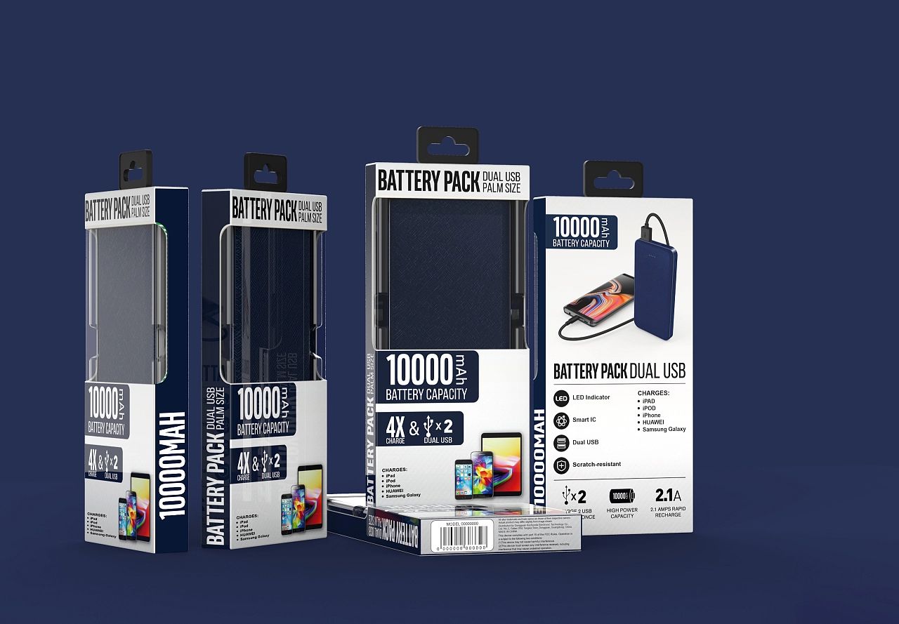 Packaging/mobile power packaging/charging treasure packaging，