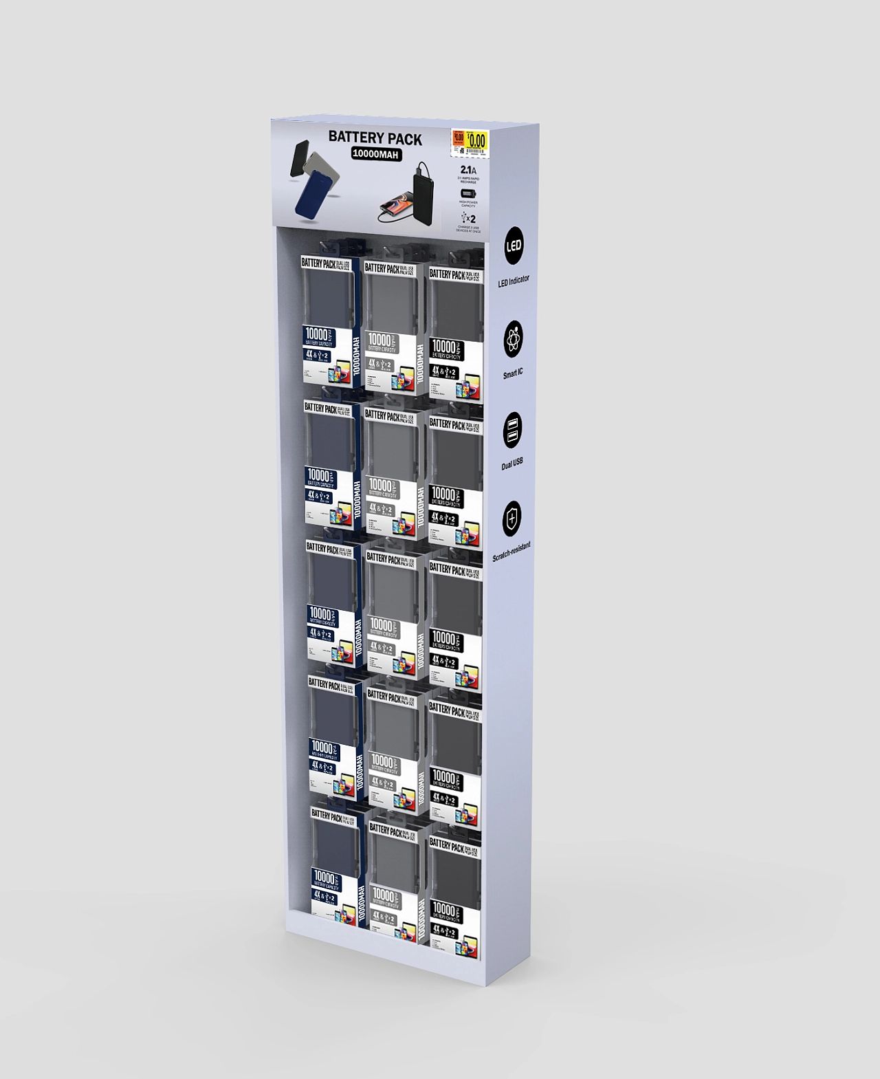 Packaging/mobile power packaging/charging treasure packaging，