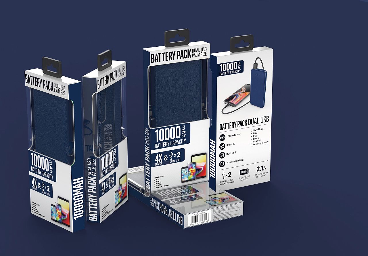 Packaging/mobile power packaging/charging treasure packaging，