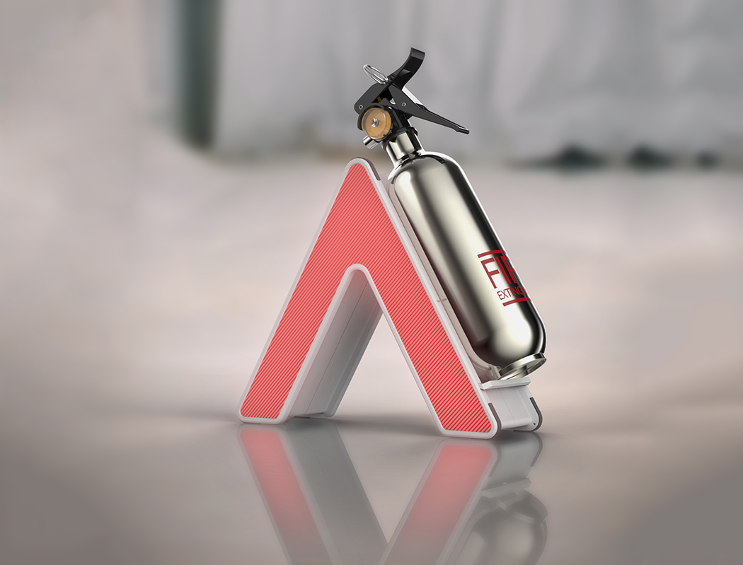 guide，Fire extinguisher support，The Life Arrow，