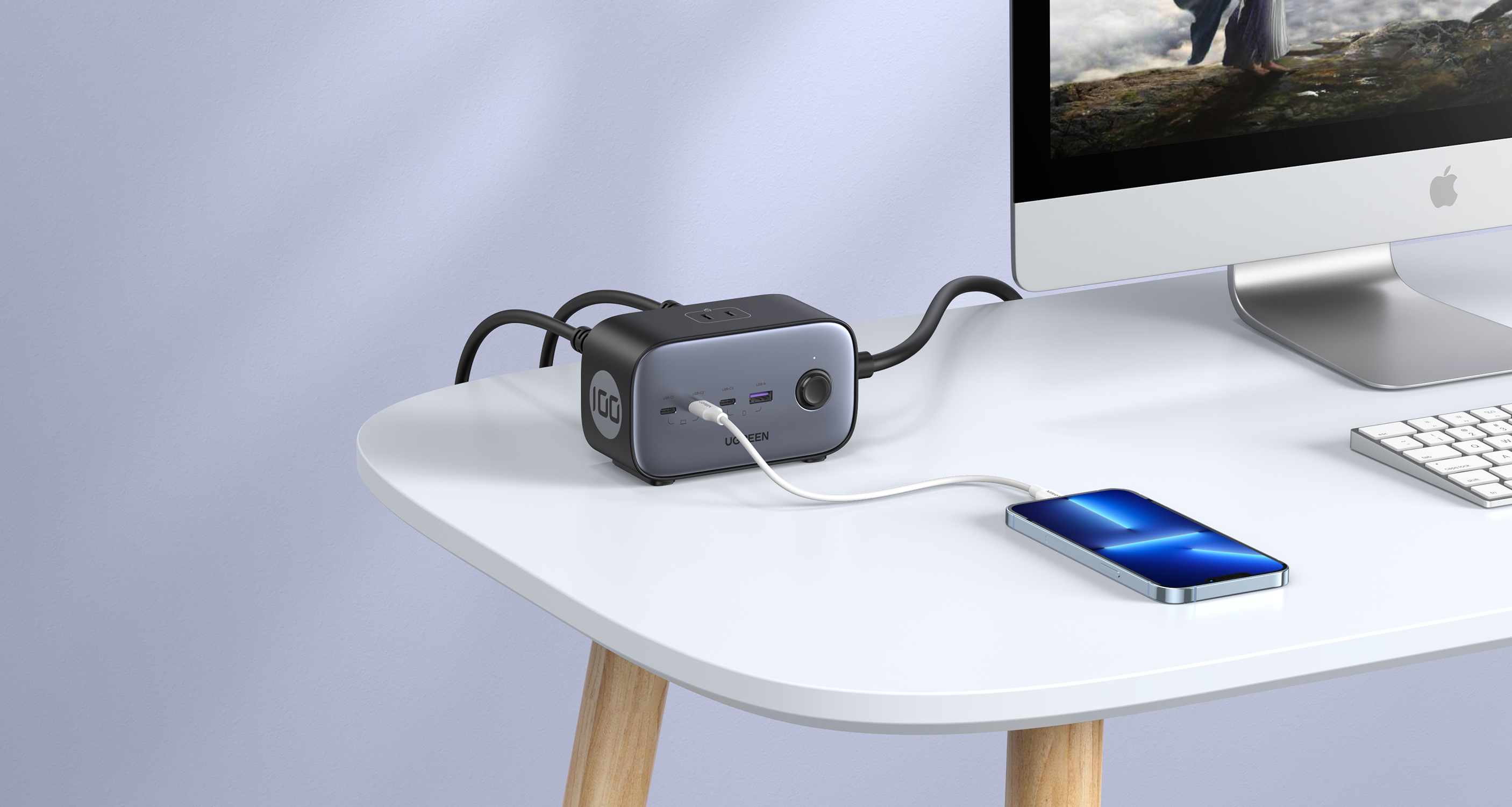 Product rendering，Keyshot rendering，Green couplet，3C digital，Scene rendering，