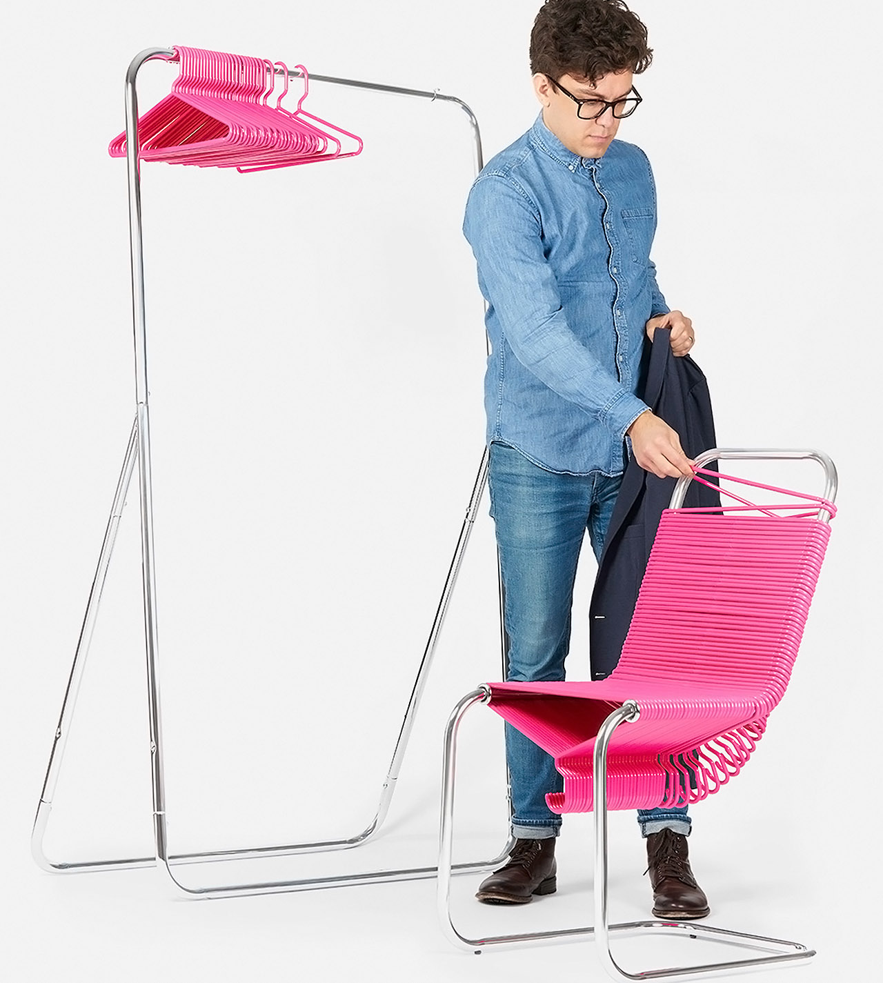 wardrobe，coat hanger，Storage，neat，