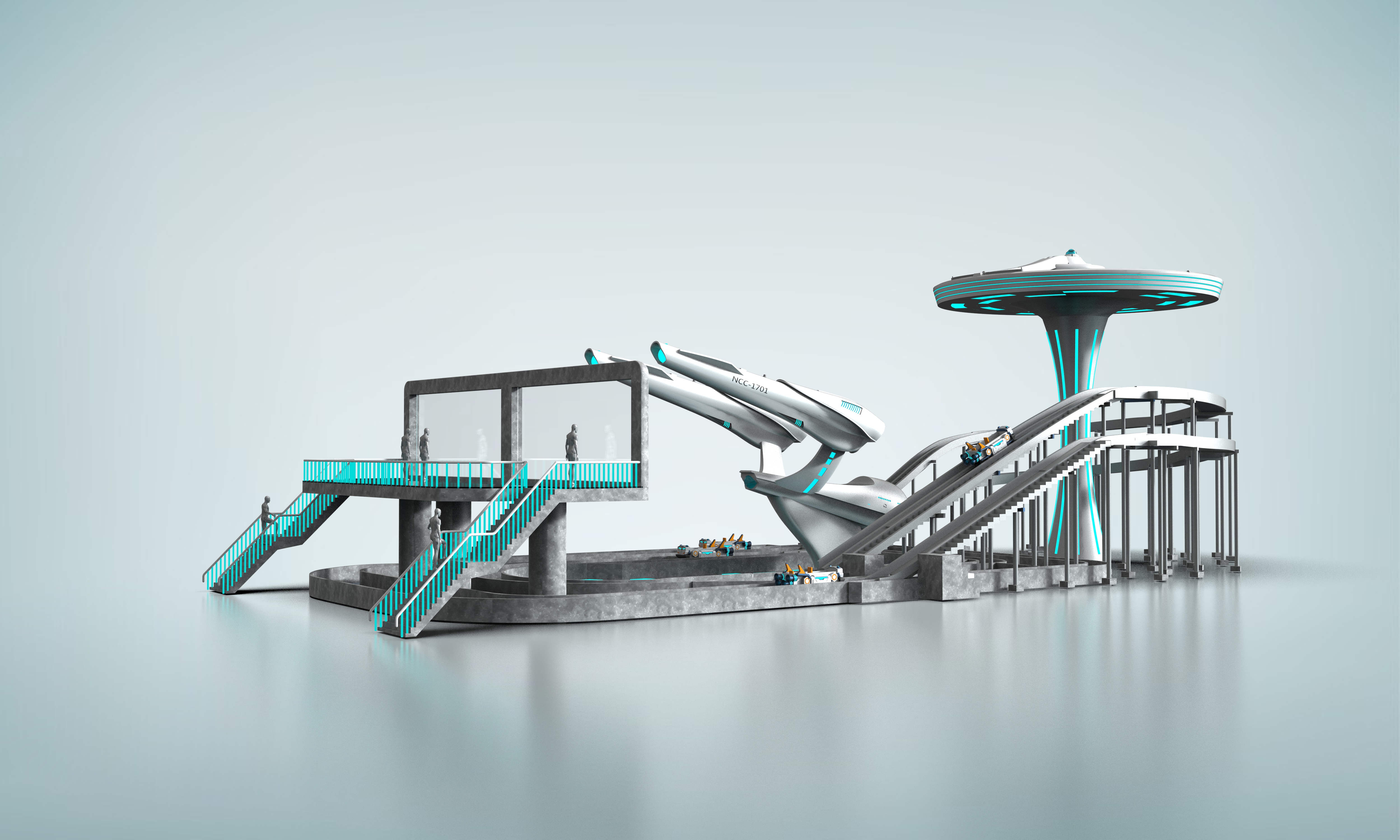 The torrent is advancing bravely.，