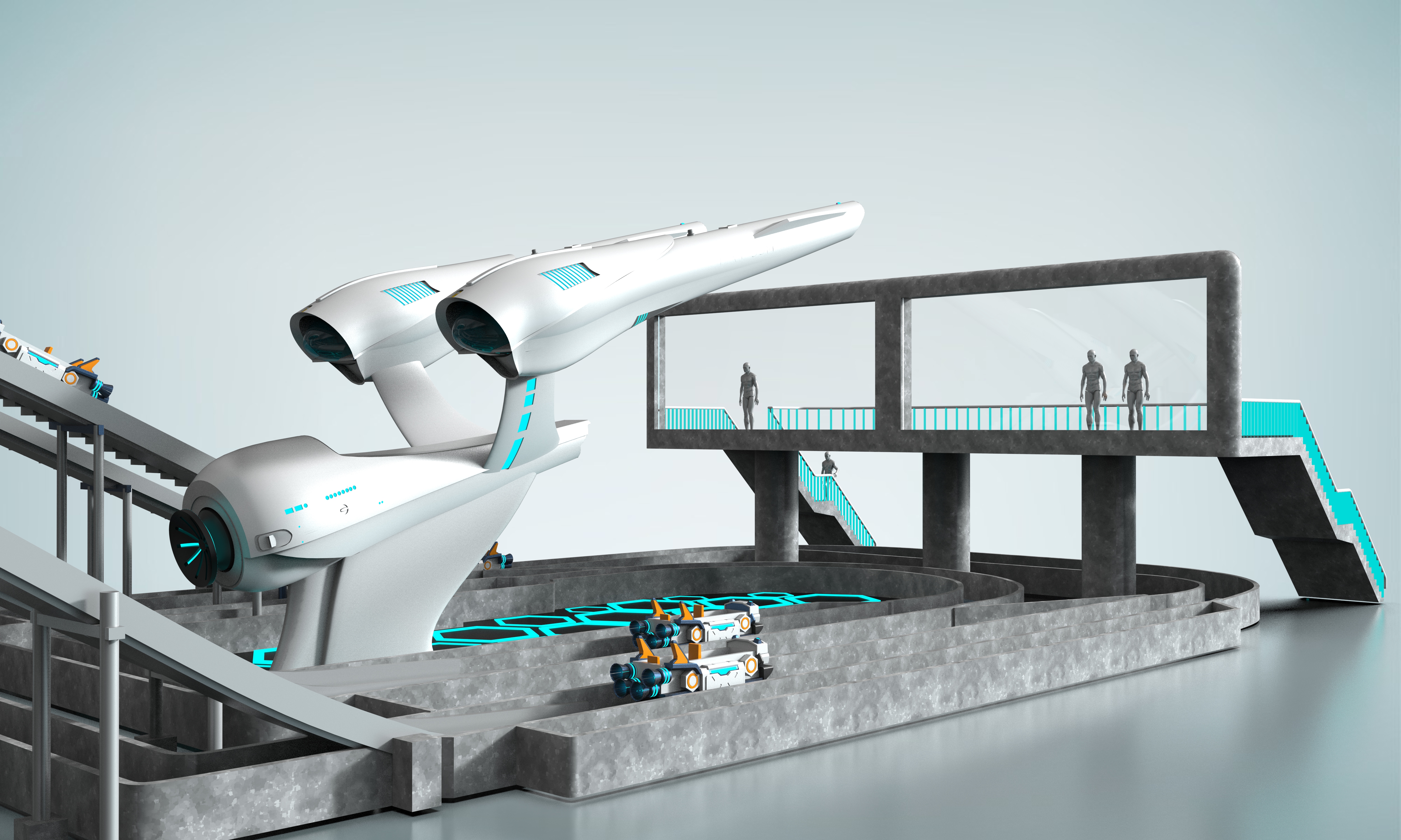 The torrent is advancing bravely.，