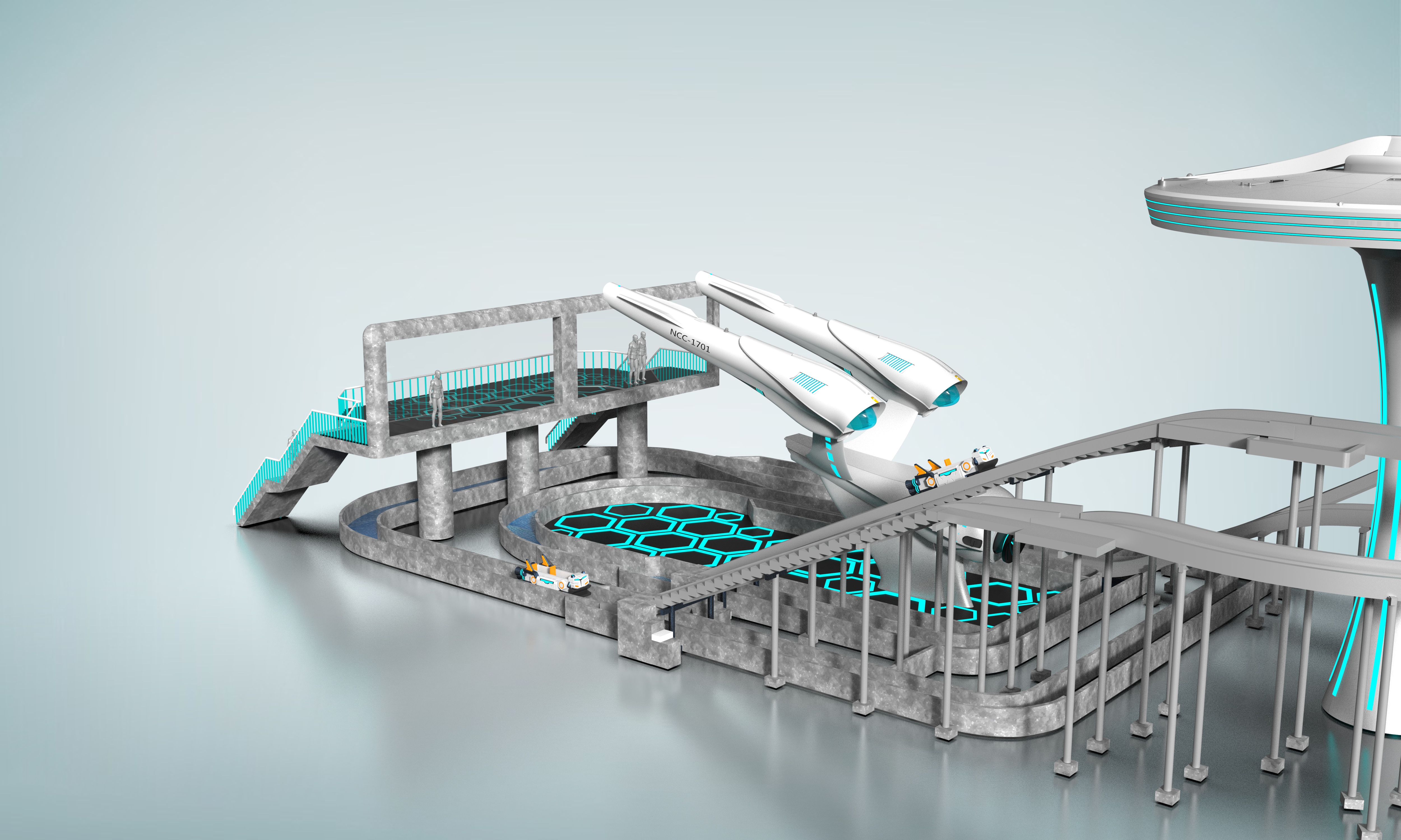 The torrent is advancing bravely.，