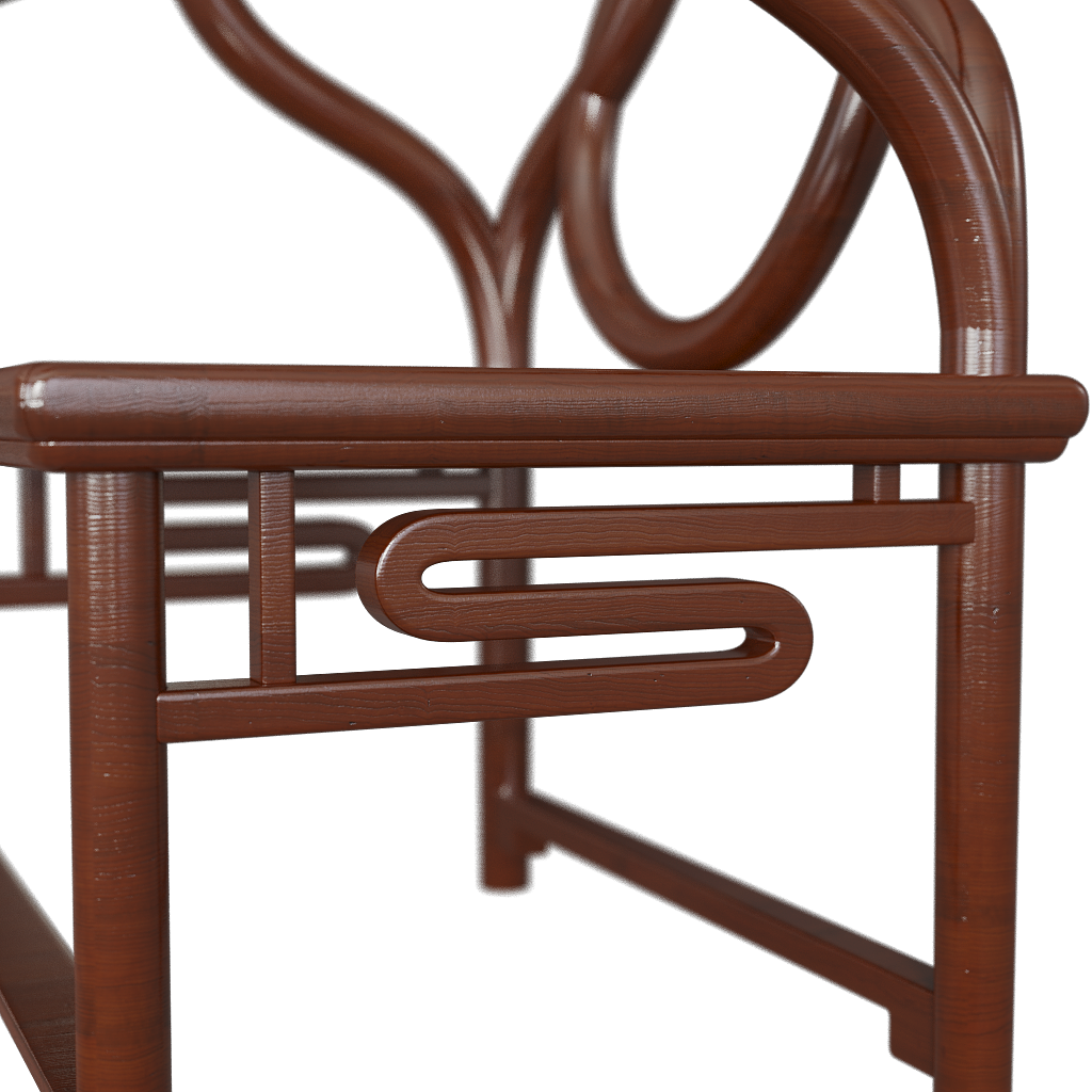 round-backed armchair，chair，Chinese style，