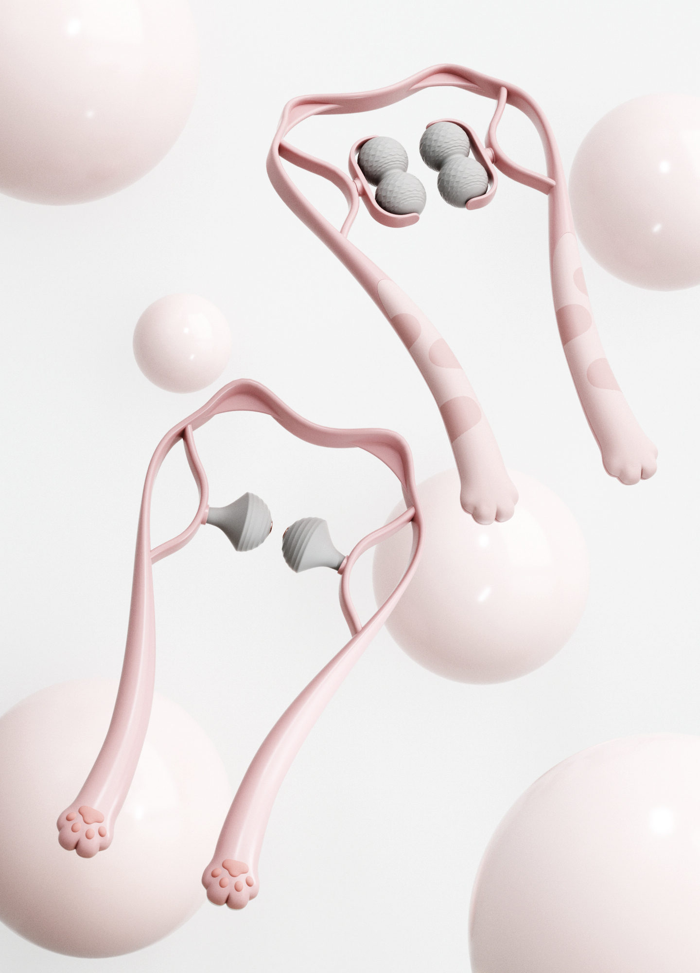 Bodybuilding，skipping rope，Fitness Equipment，Cervical Massager，Massager，Color matching，