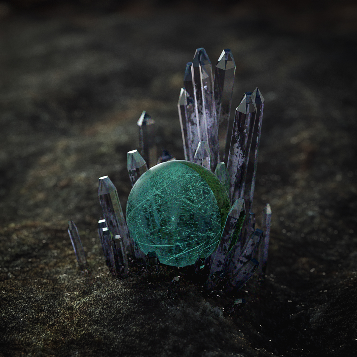 octane，Render，Lighting scene settings，