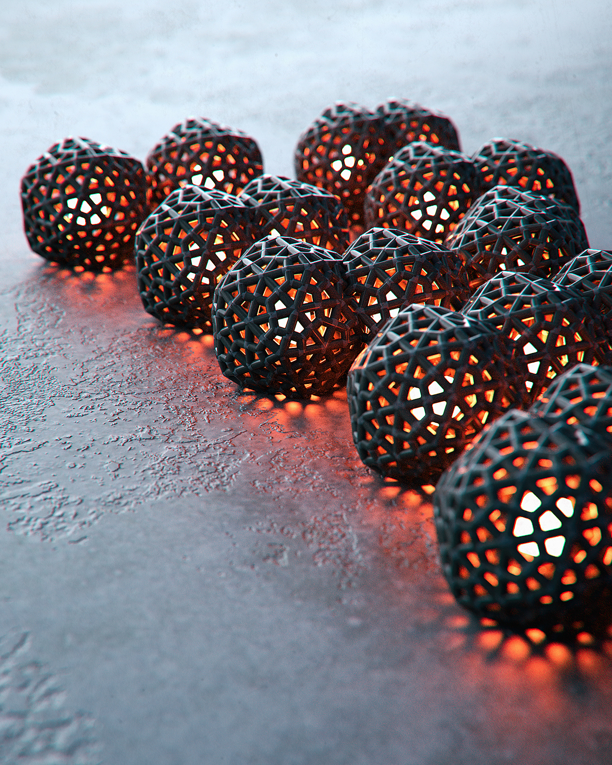 octane，Render，Lighting scene settings，