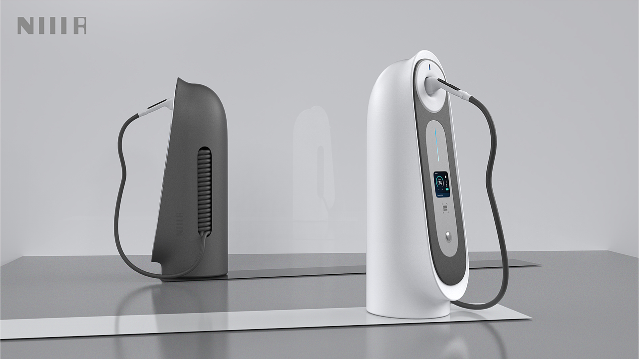 industrial design，product design，Intelligent charging pile，