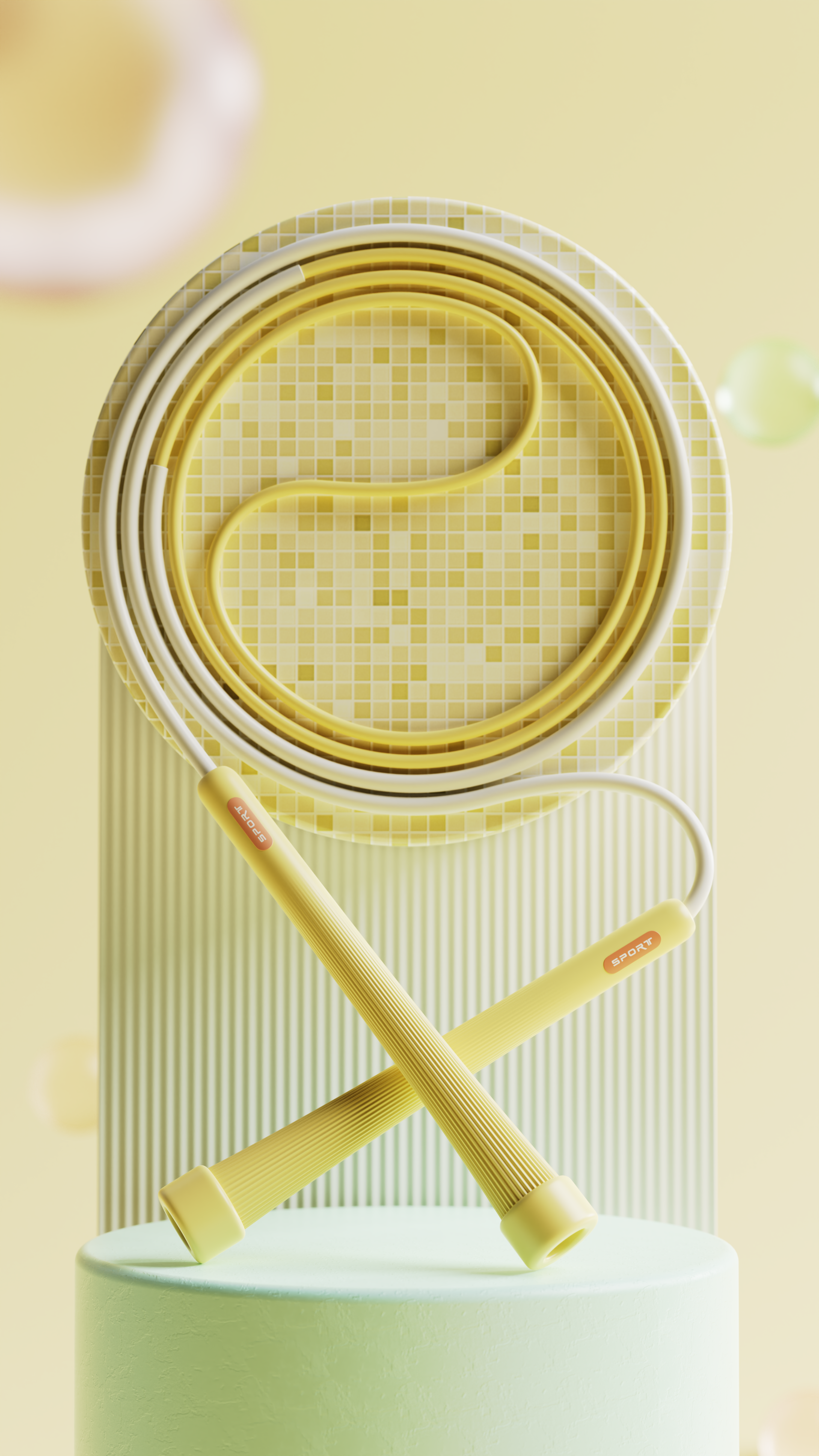 skipping rope，Sand skipping rope，motion，Outdoor fitness，