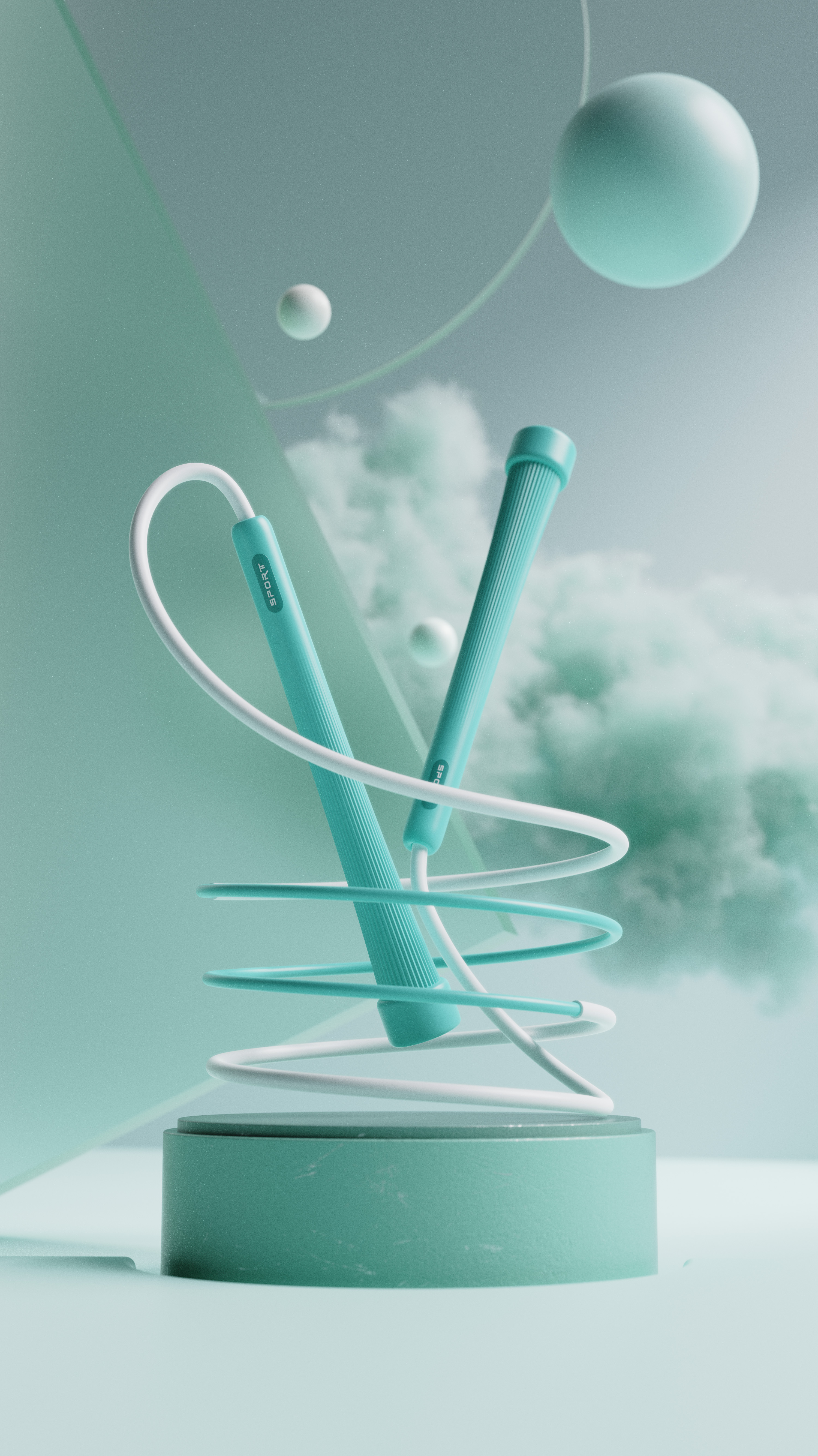 skipping rope，Sand skipping rope，motion，Outdoor fitness，