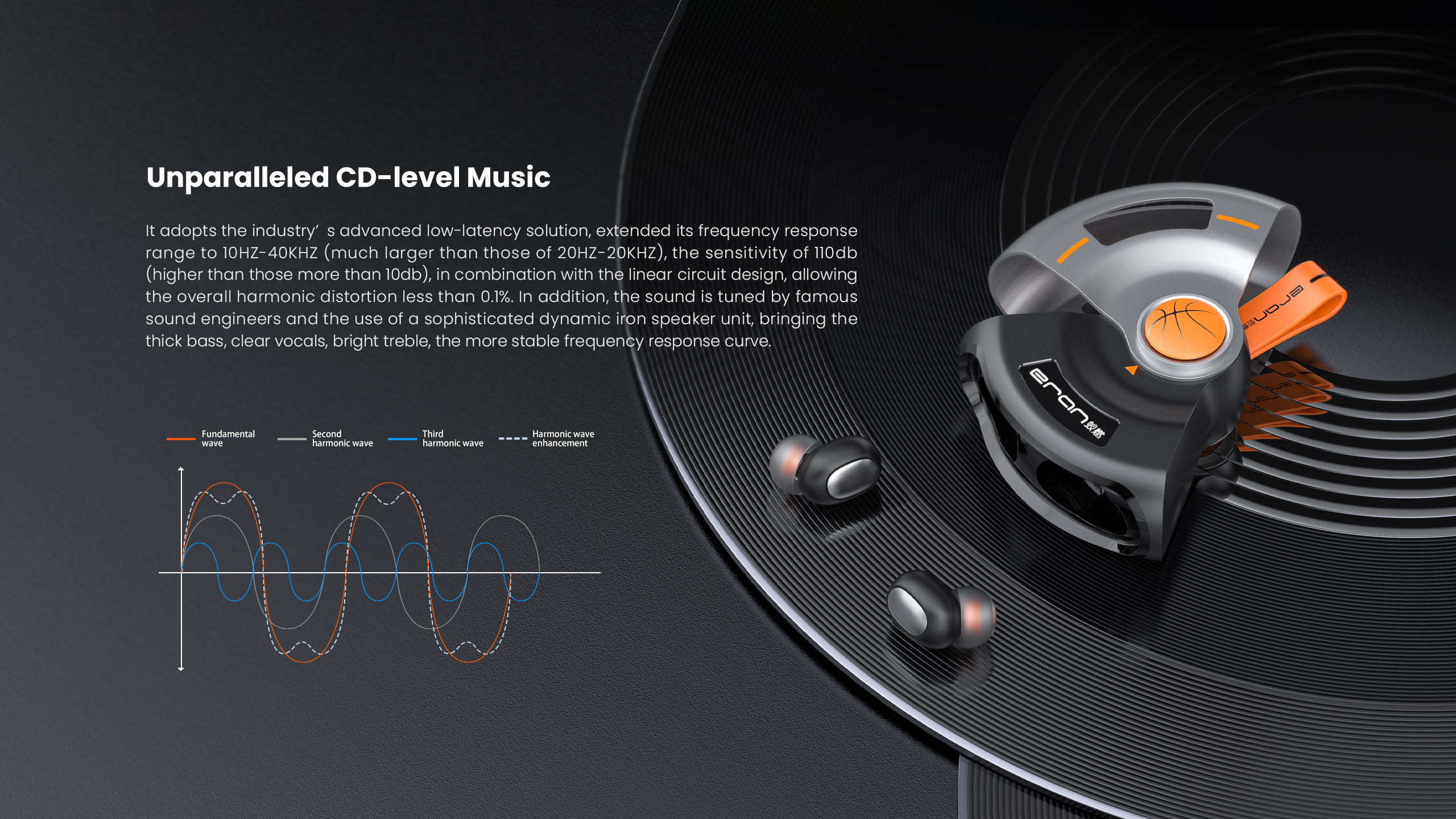 Pure entertainment，Bluetooth headset，