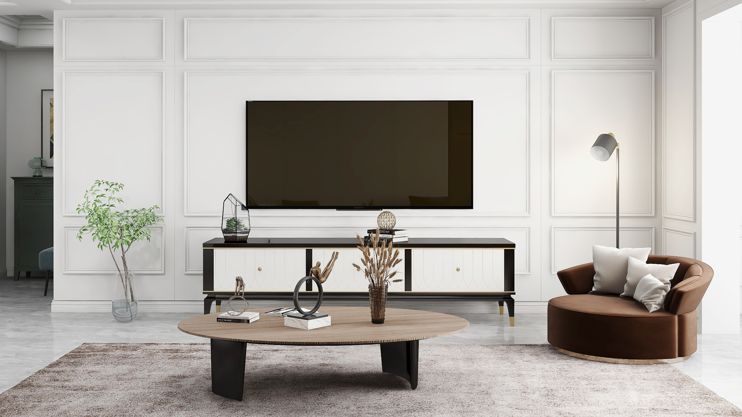 American Light Luxury Whole House，