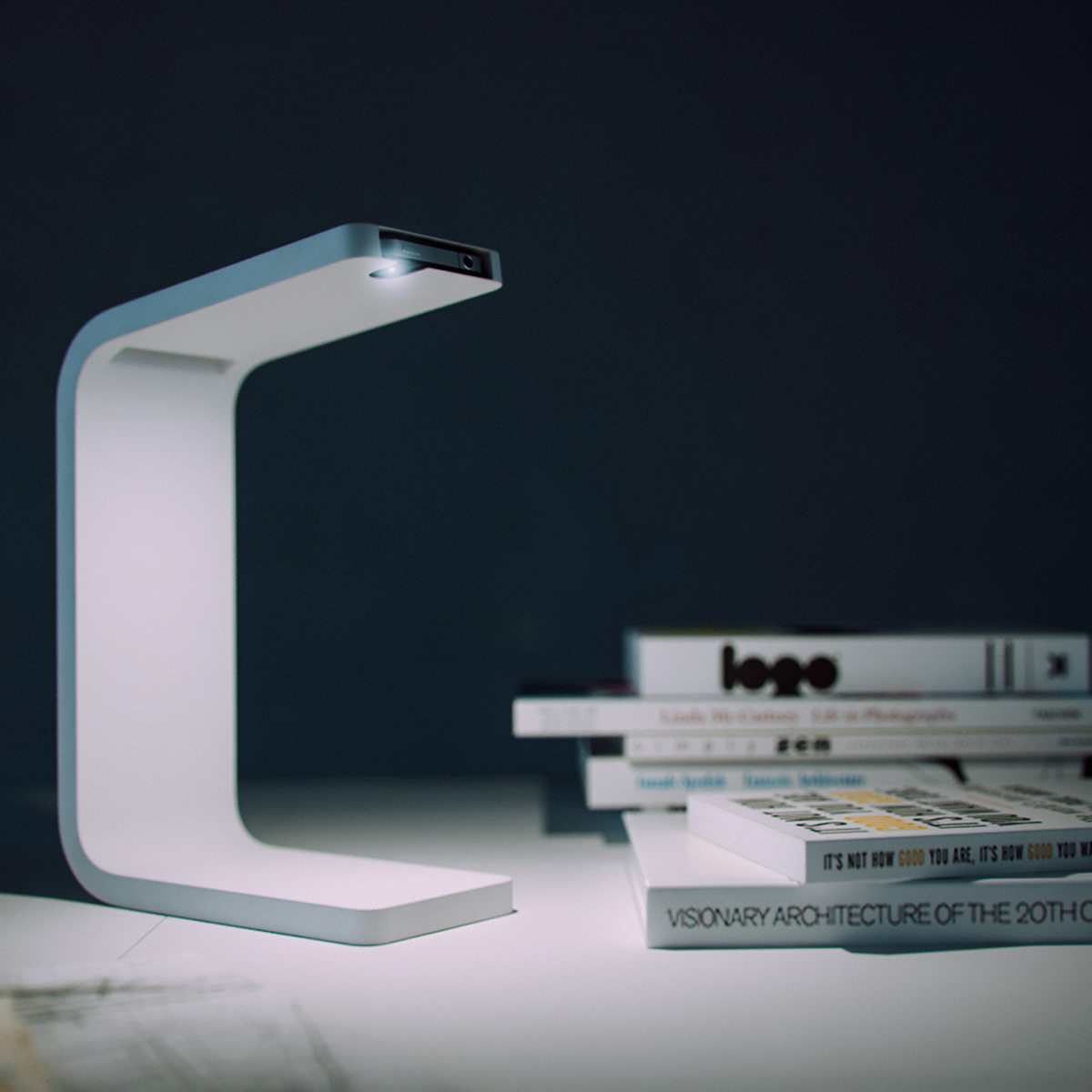 iphone，Light with sound amplifier design，lamp，