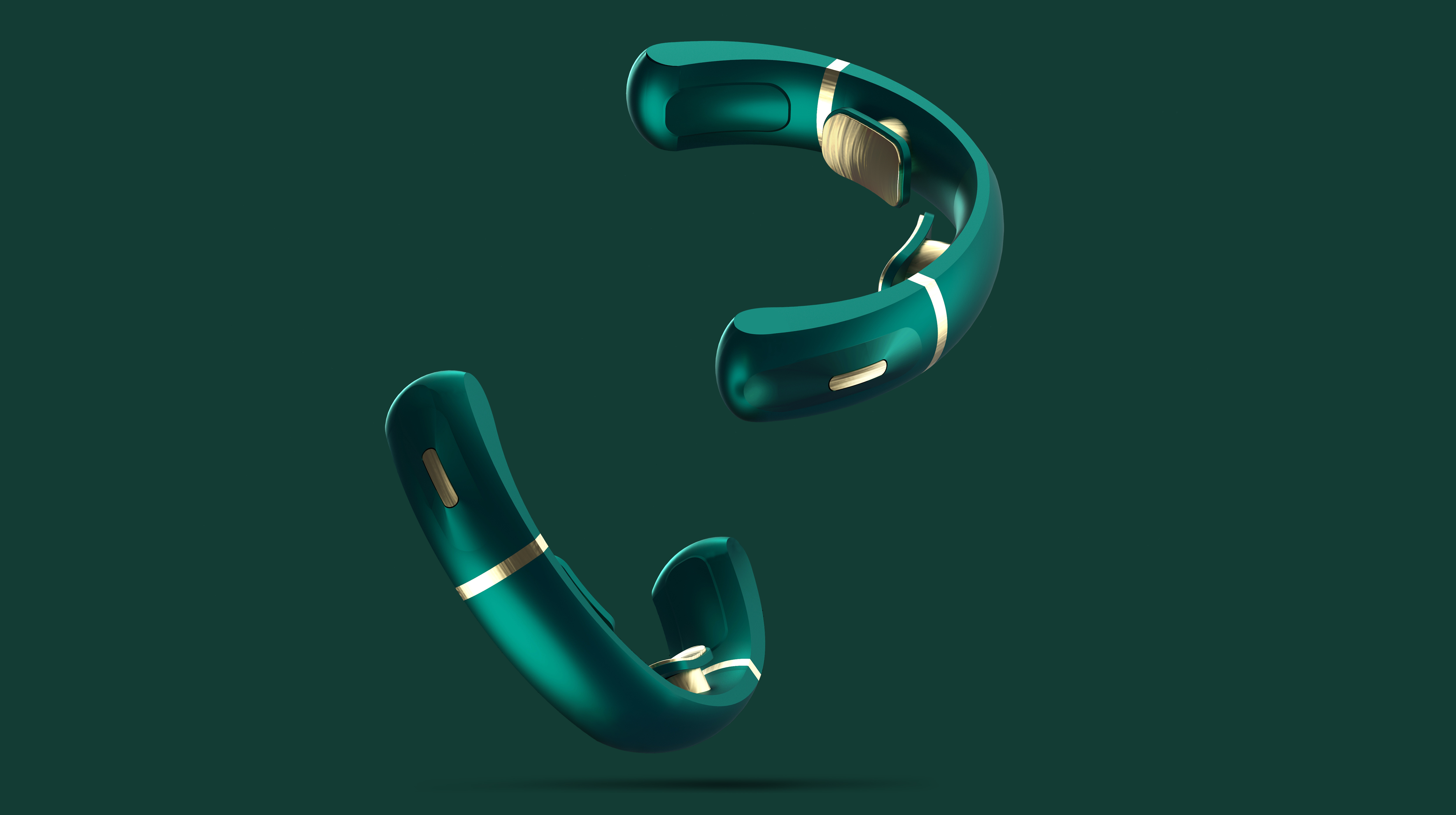 Cervical massage instrument，Household appliances，modeling，Render，