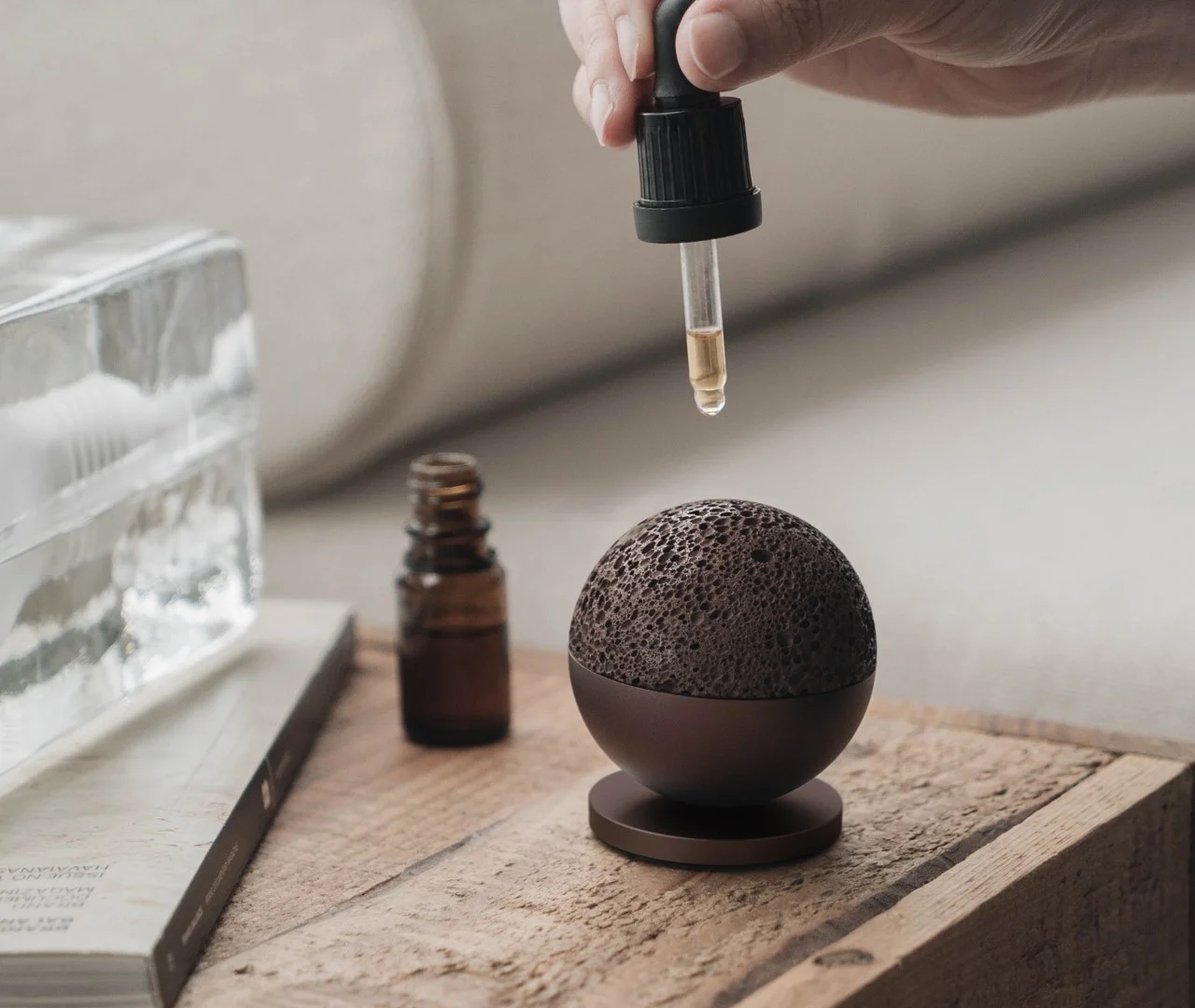 Toys，globular，ASMR FIDGET，Aromatherapy ball，Natural zeolite，Porous material，