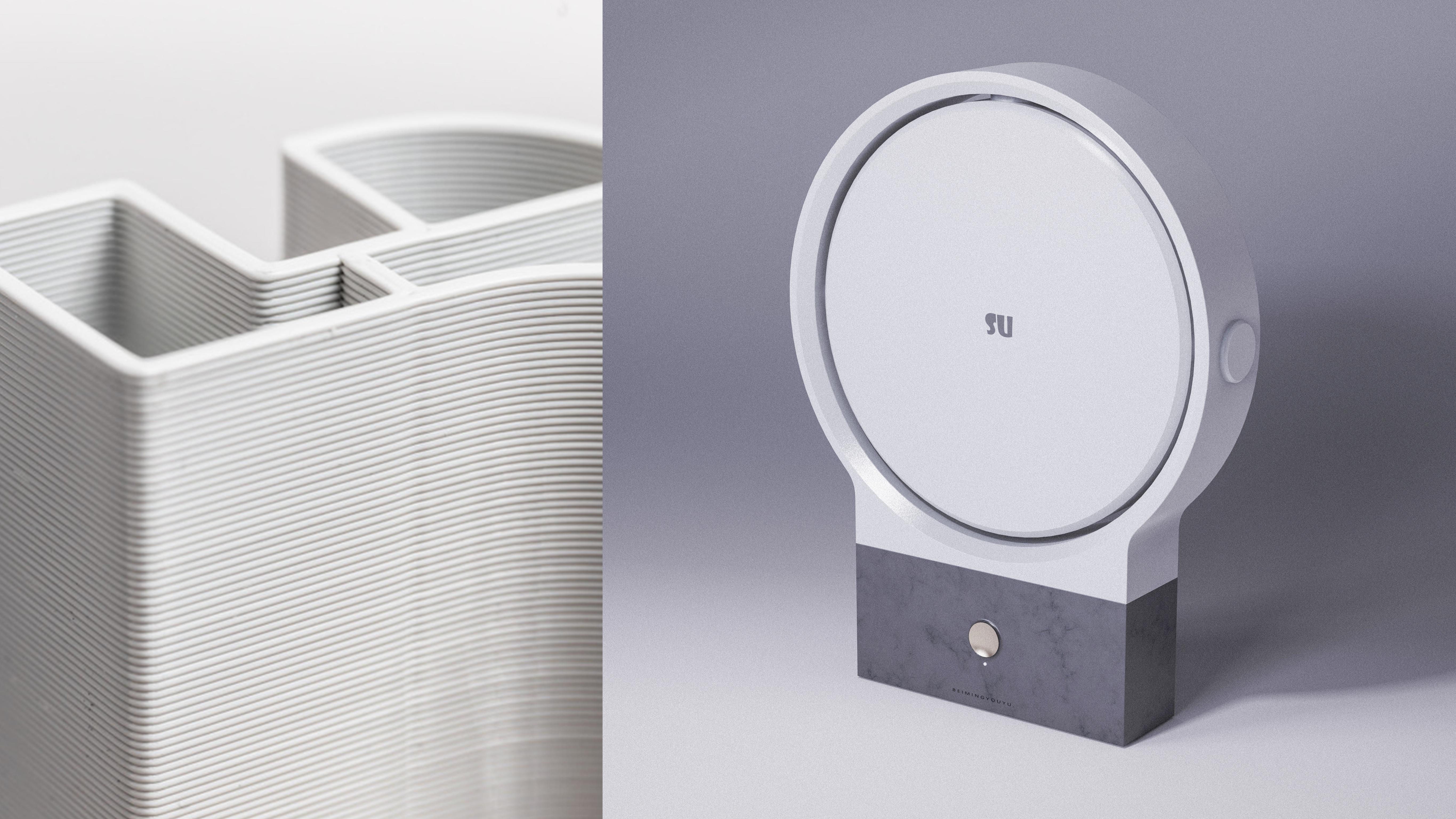 industrial design，product design，Render，Projector，sample reels，Color matching，gardens，