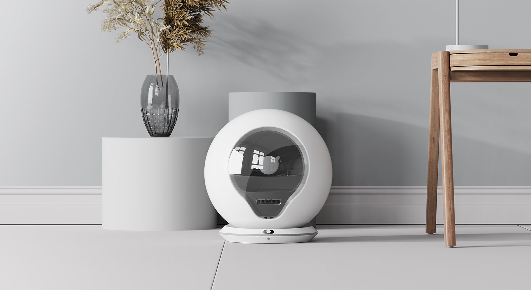 Litter Basin，Cat Toilet，Automatic litter Basin，Meow star man，