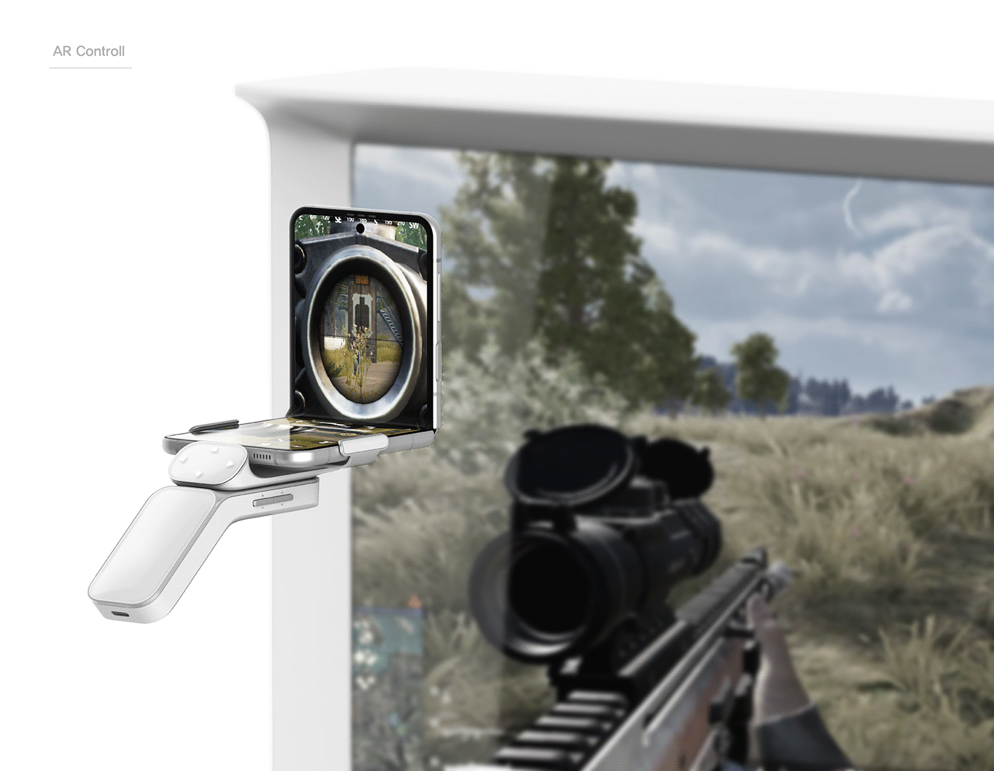 controller，vr，modularization，Folding type，Ergonomics，