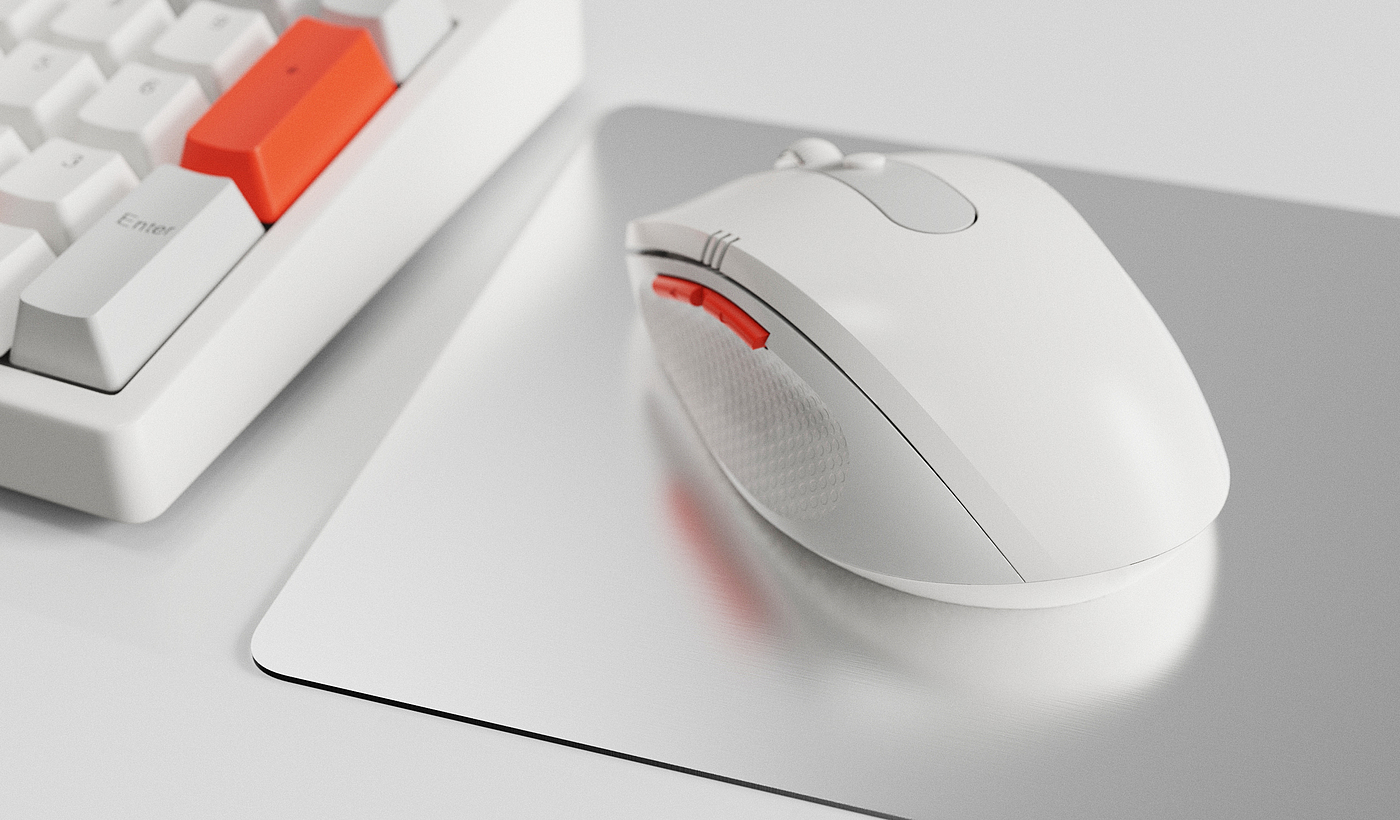 mouse，keyshot，