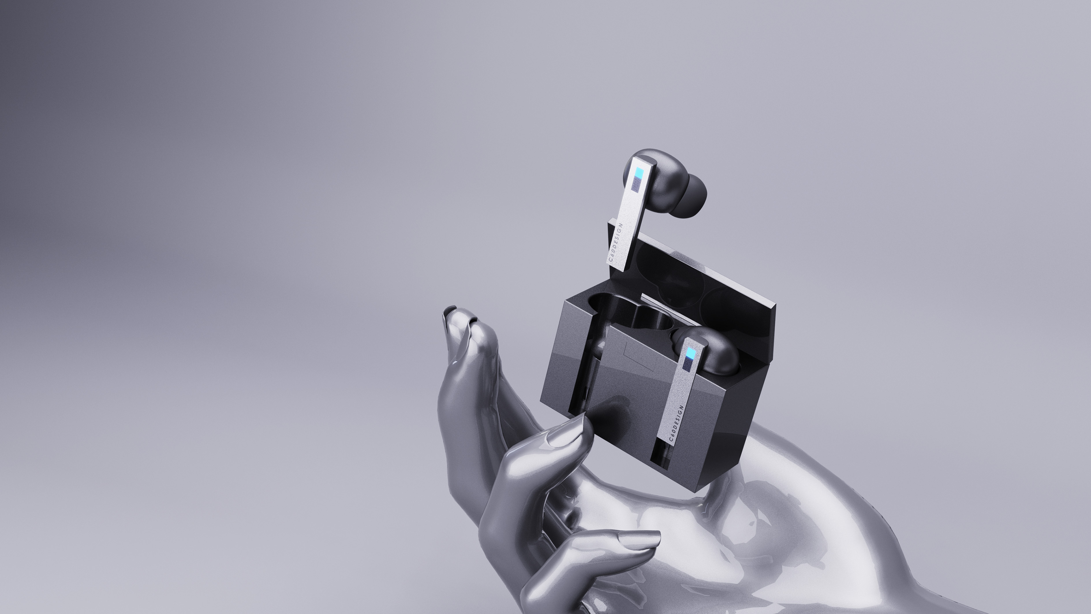 block，headset，tws，Bluetooth，C60，Chu Chu Chu，science and technology，future，