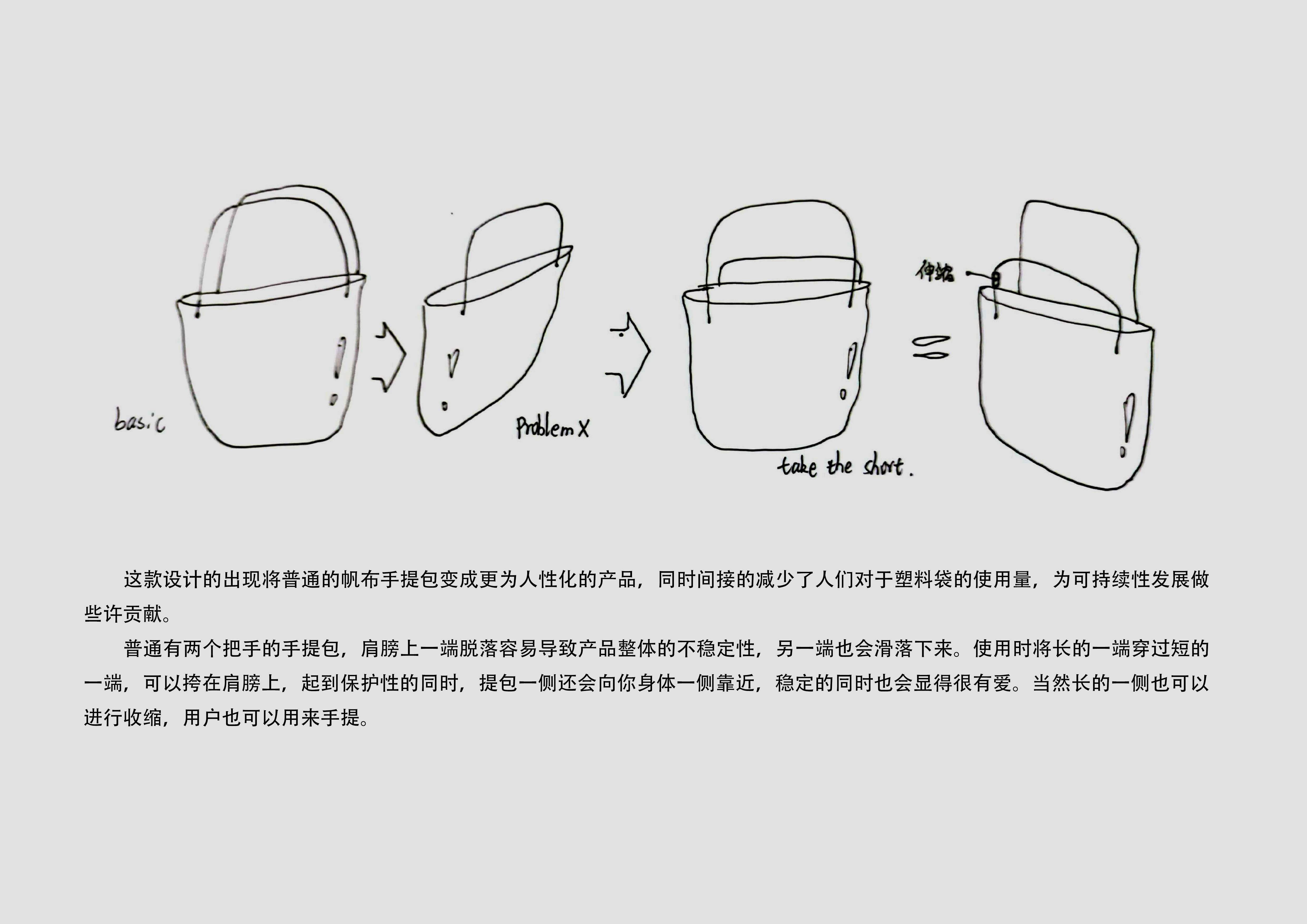 handbag，Shopping bag，sustainable，Long and short，canvas，love，HILL，