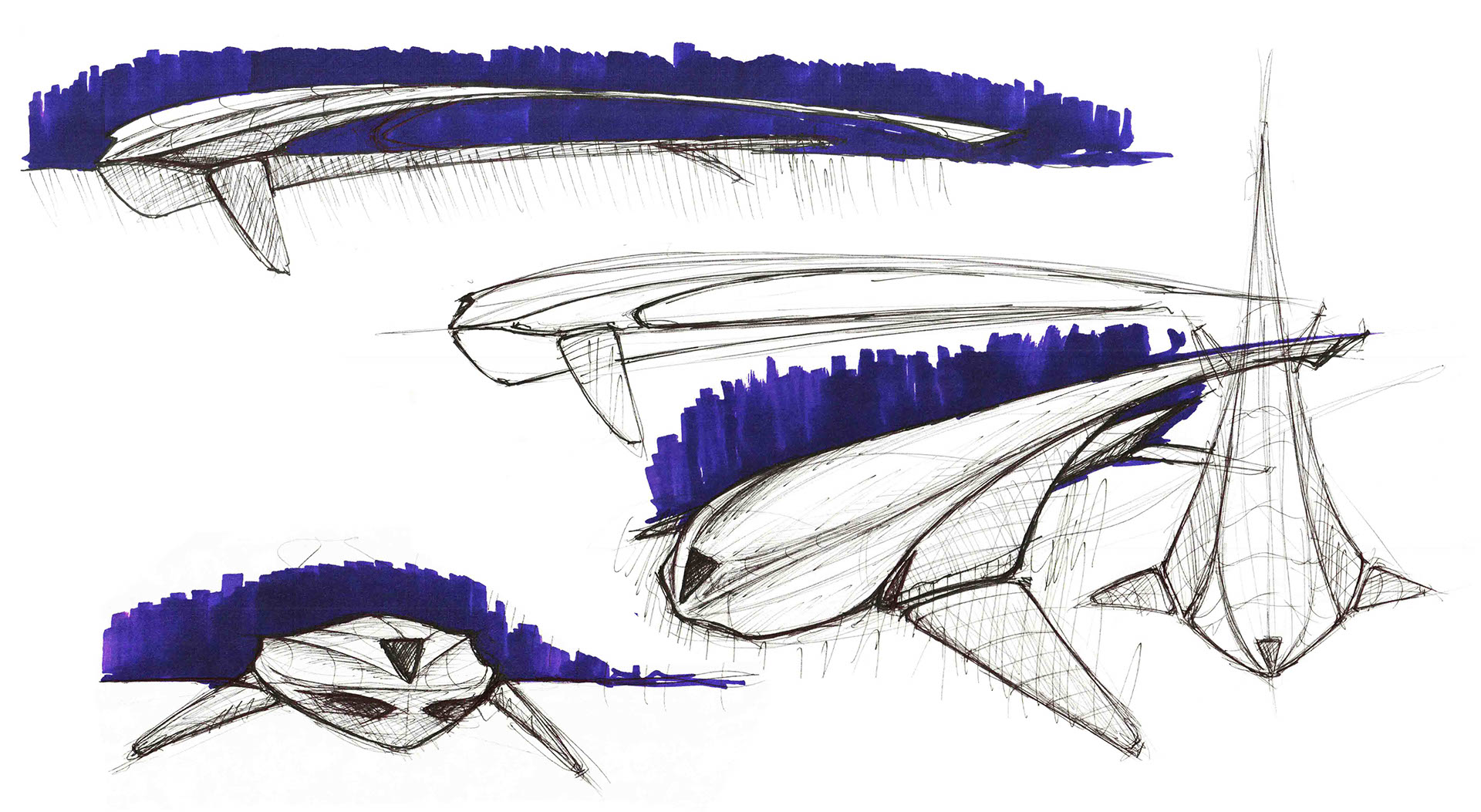 yacht，a ship，Hand drawn，step，Render，alfa romeo ，Alpha Romeo，Shark，