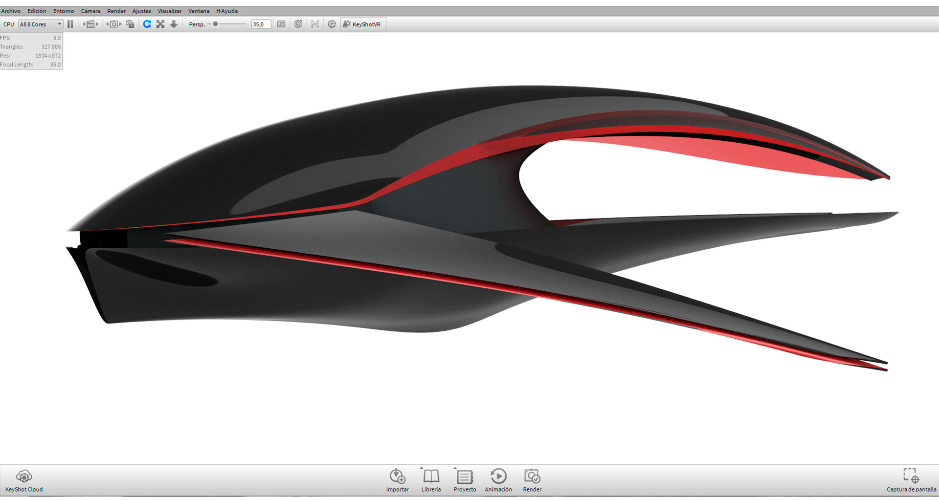 yacht，a ship，Hand drawn，step，Render，alfa romeo ，Alpha Romeo，Shark，