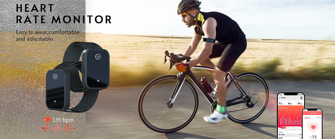 Heart rate band，host，motion，