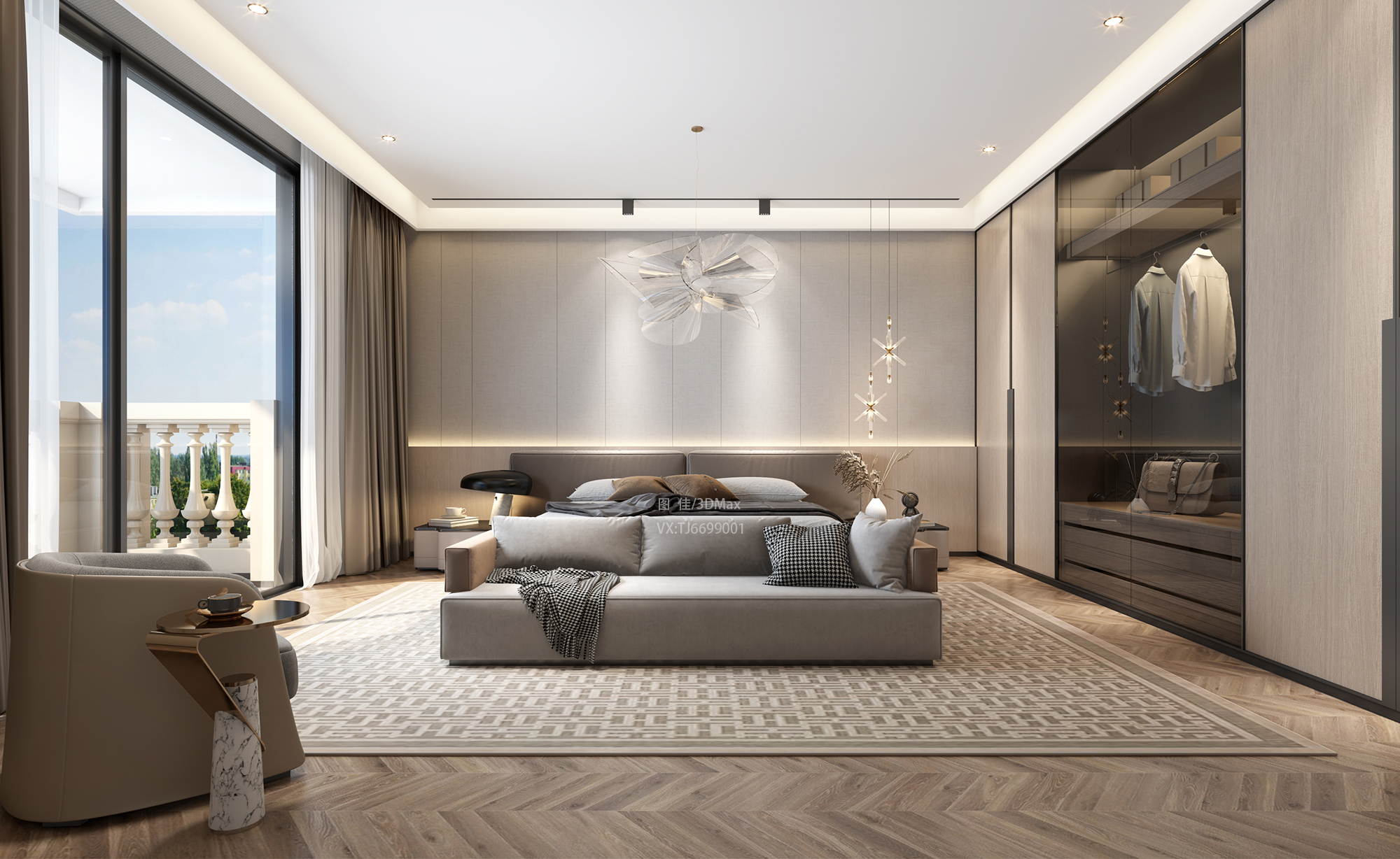 Guest restaurant，modern，a living room，bedroom，restaurant，