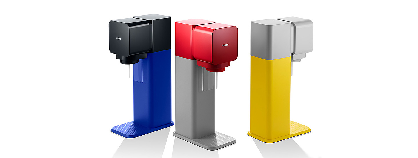 Soda flow，Soda machine，small home appliances，product design，industrial design，