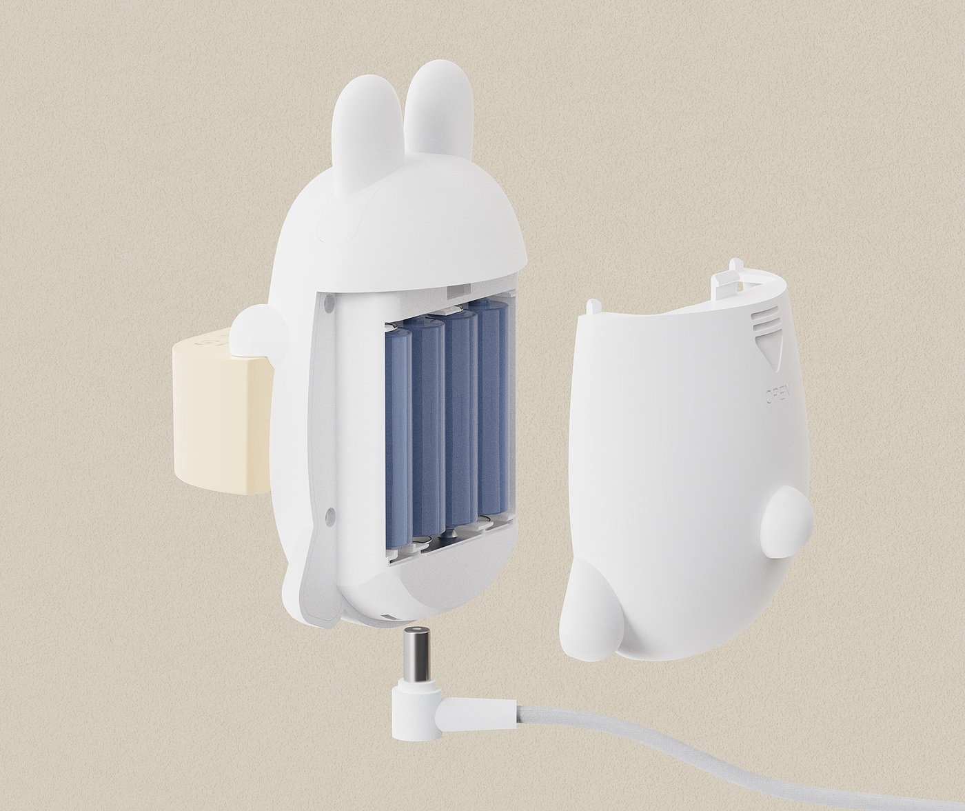 Pet Supplies & Pet，Pet water dispenser，Kitty，Cute cartoon，Time，Bear rabbit，