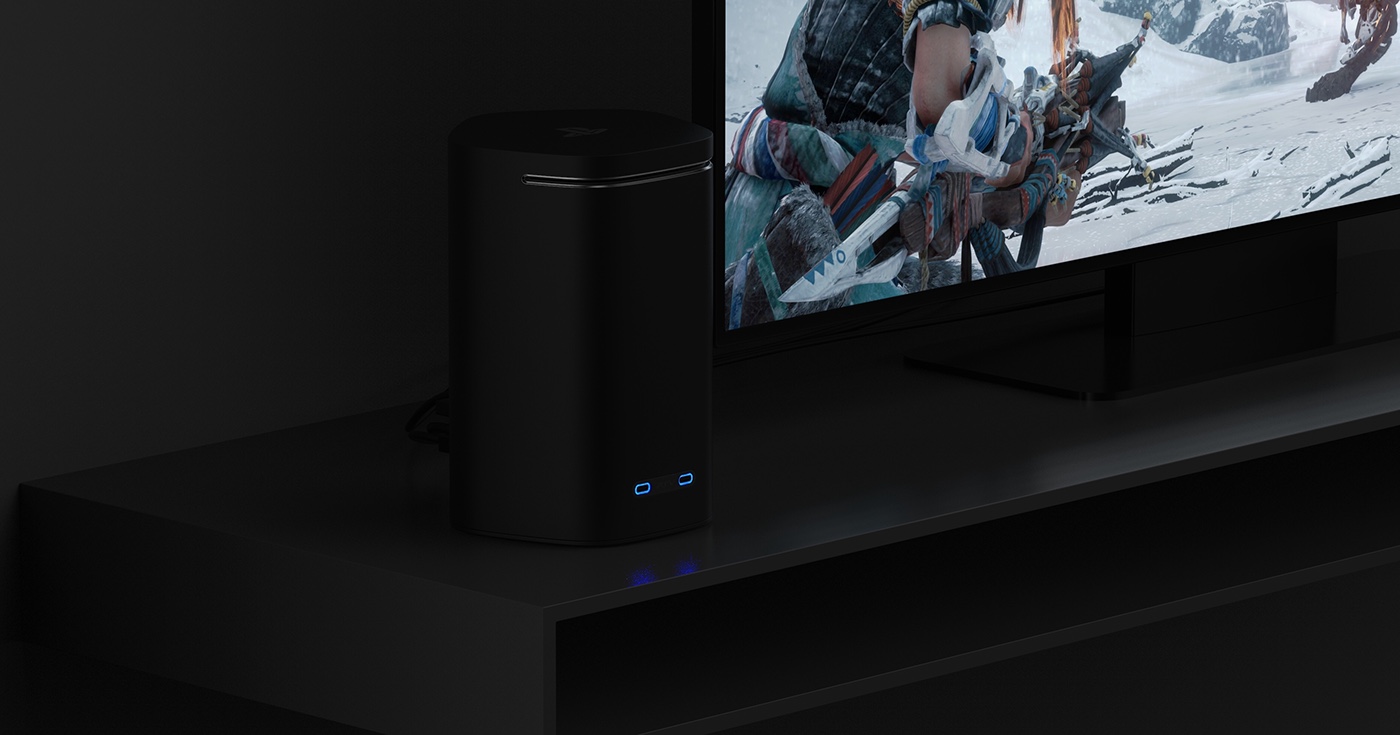 black，fashion，Sony，sony，recreational machines，sporting facilities，PlayStation V，conceptual design，Concise and simple，