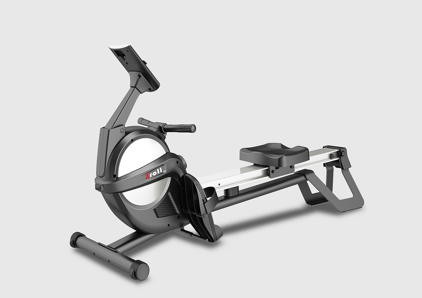 Rowing machine，Magnetically controlled rowing device，