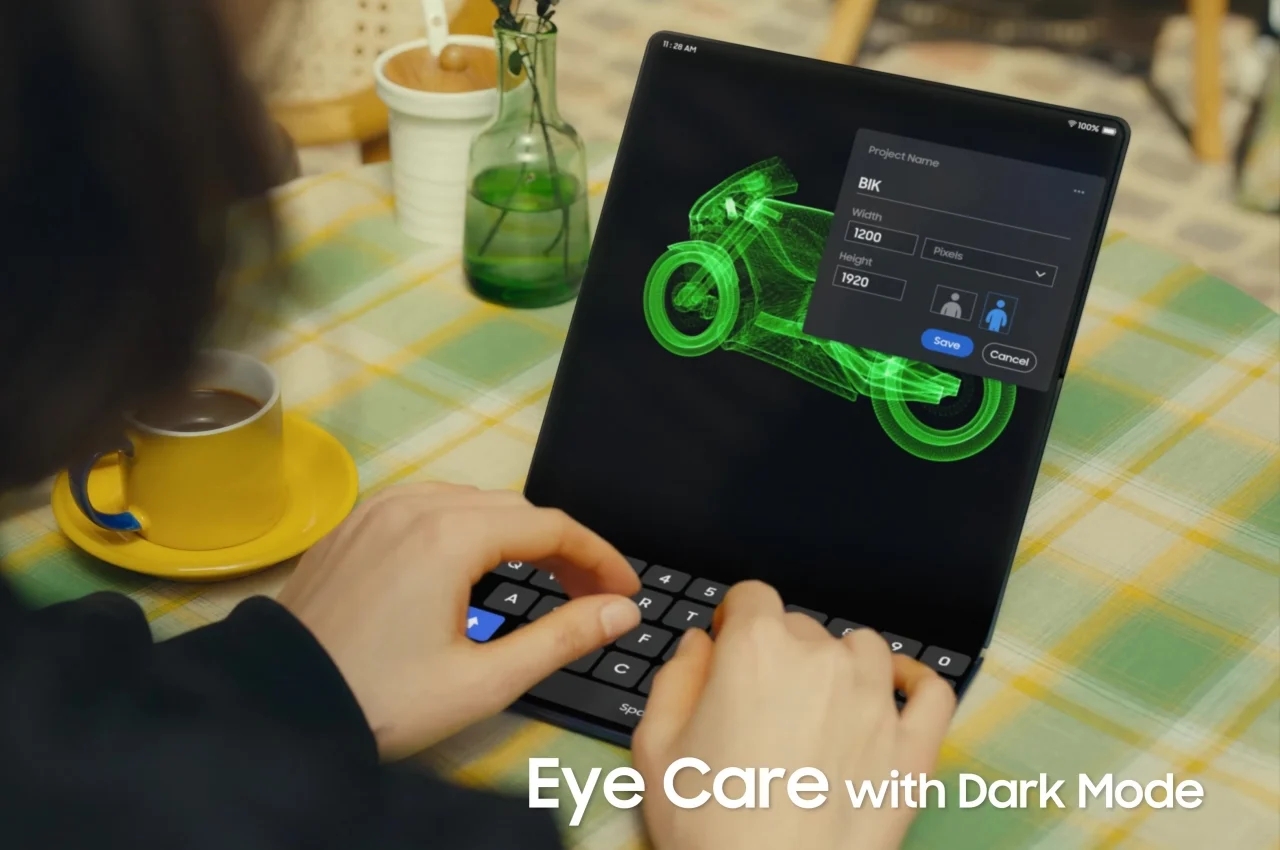 monitor，Samsung，Foldable，product design，Foldable screen，Samsung mobile phone，tablet PC，electronic product，