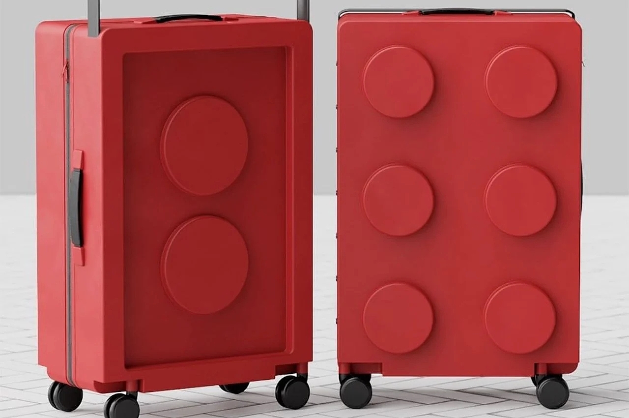 Lego，suitcase，Stack，product design，