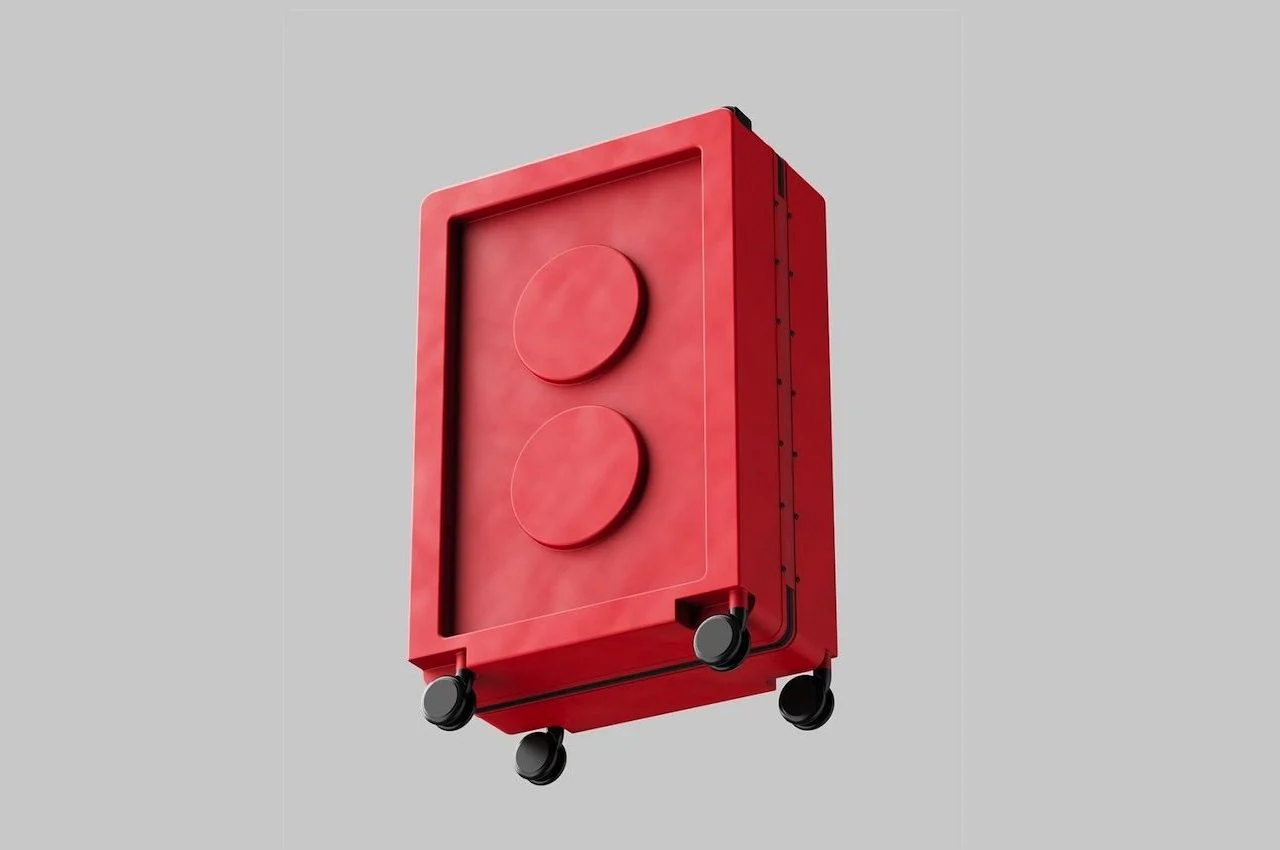 Lego，suitcase，Stack，product design，