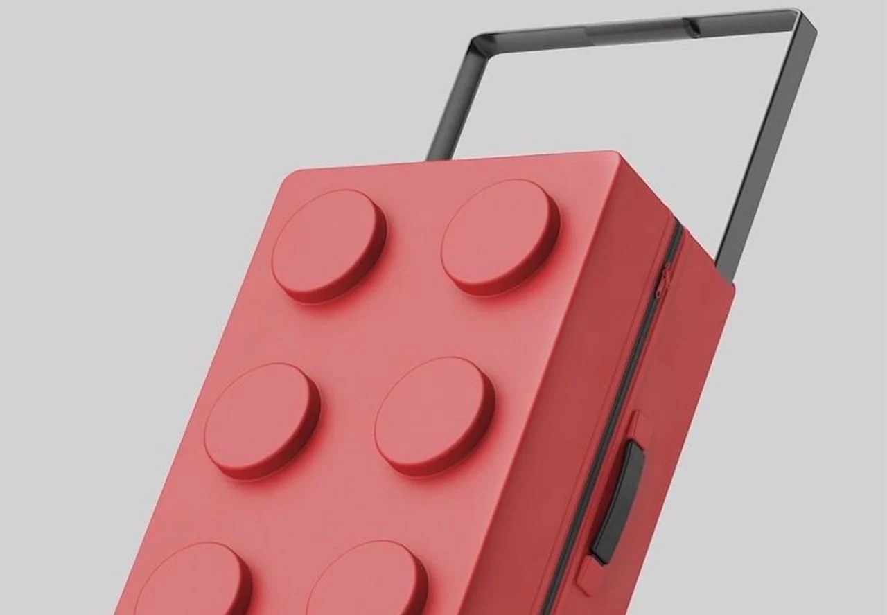Lego，suitcase，Stack，product design，