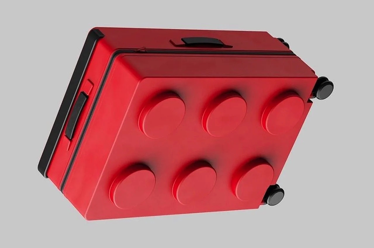 Lego，suitcase，Stack，product design，