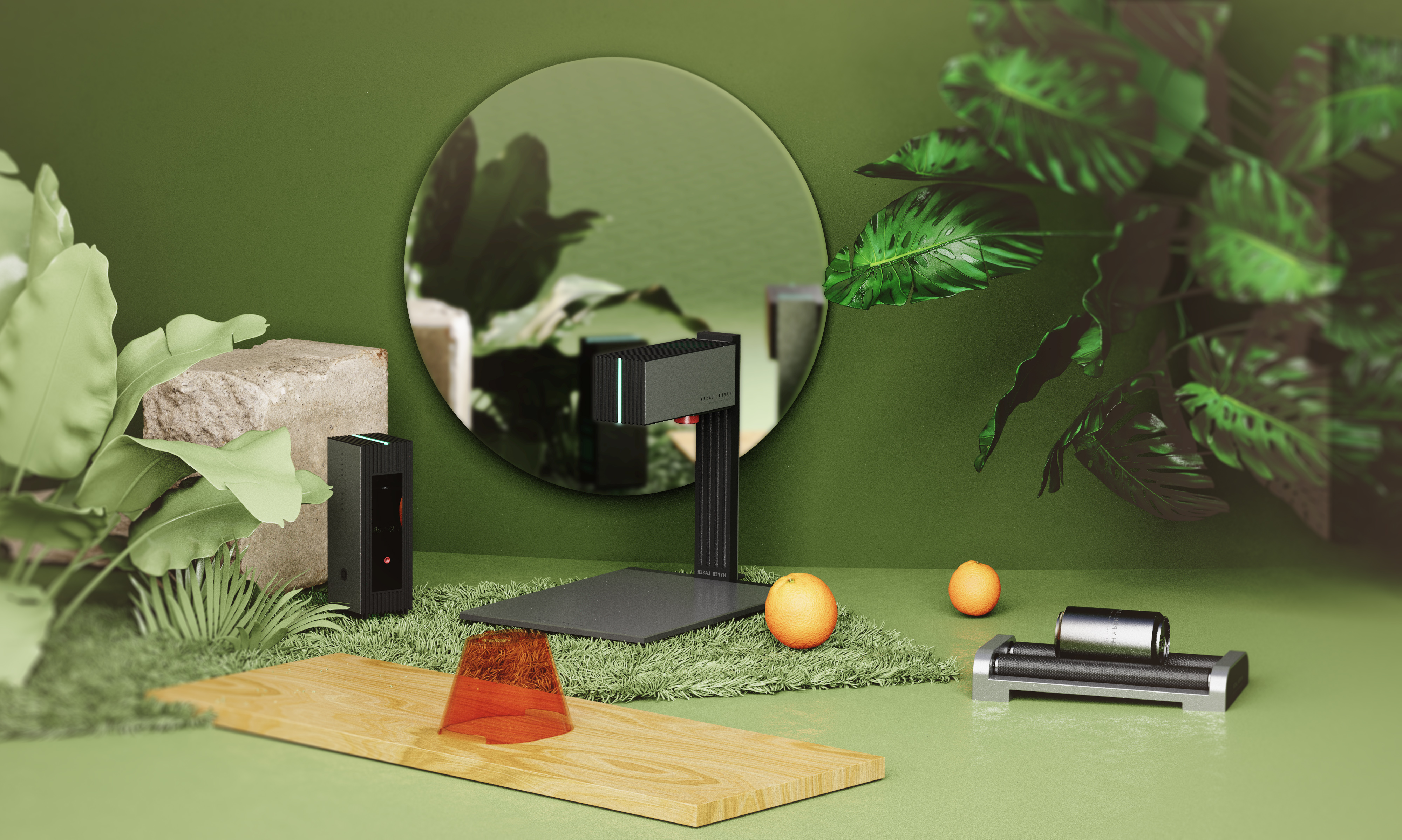 KEJI，science and technology，C60，Light and shadow，Engraving machine，