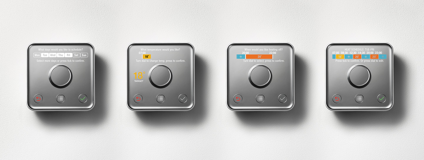 hive，Smart Thermostats ，product design，industrial design，