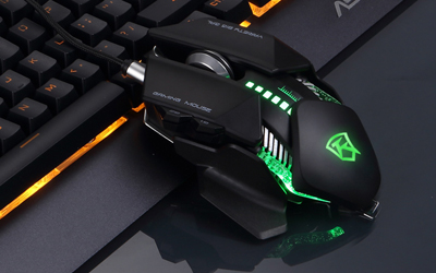 Metal machinery，Gaming Mouse，Double sliding adjustment，