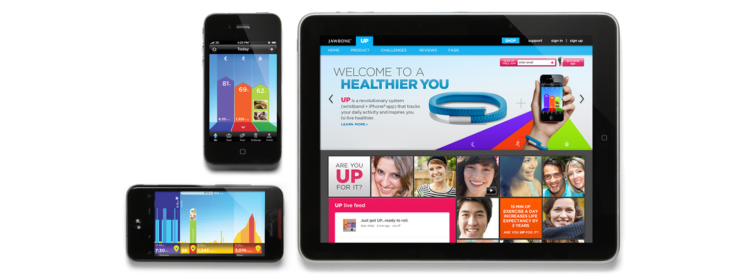 product design，Digital，Fashion sports Bracelet，jawbone up24，