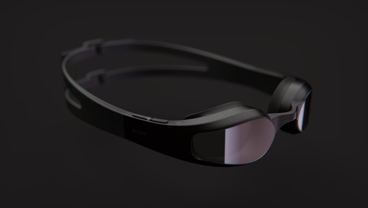 Augmented reality，Goggles，sony，Swimming，product design，ar，virtual reality，Sony，