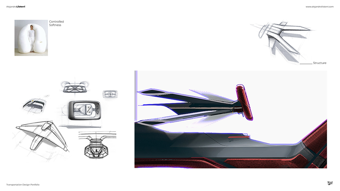 Suzuki Issho，Sports car，MA Thesis，Automobile design，Automotive interior，conceptual design，